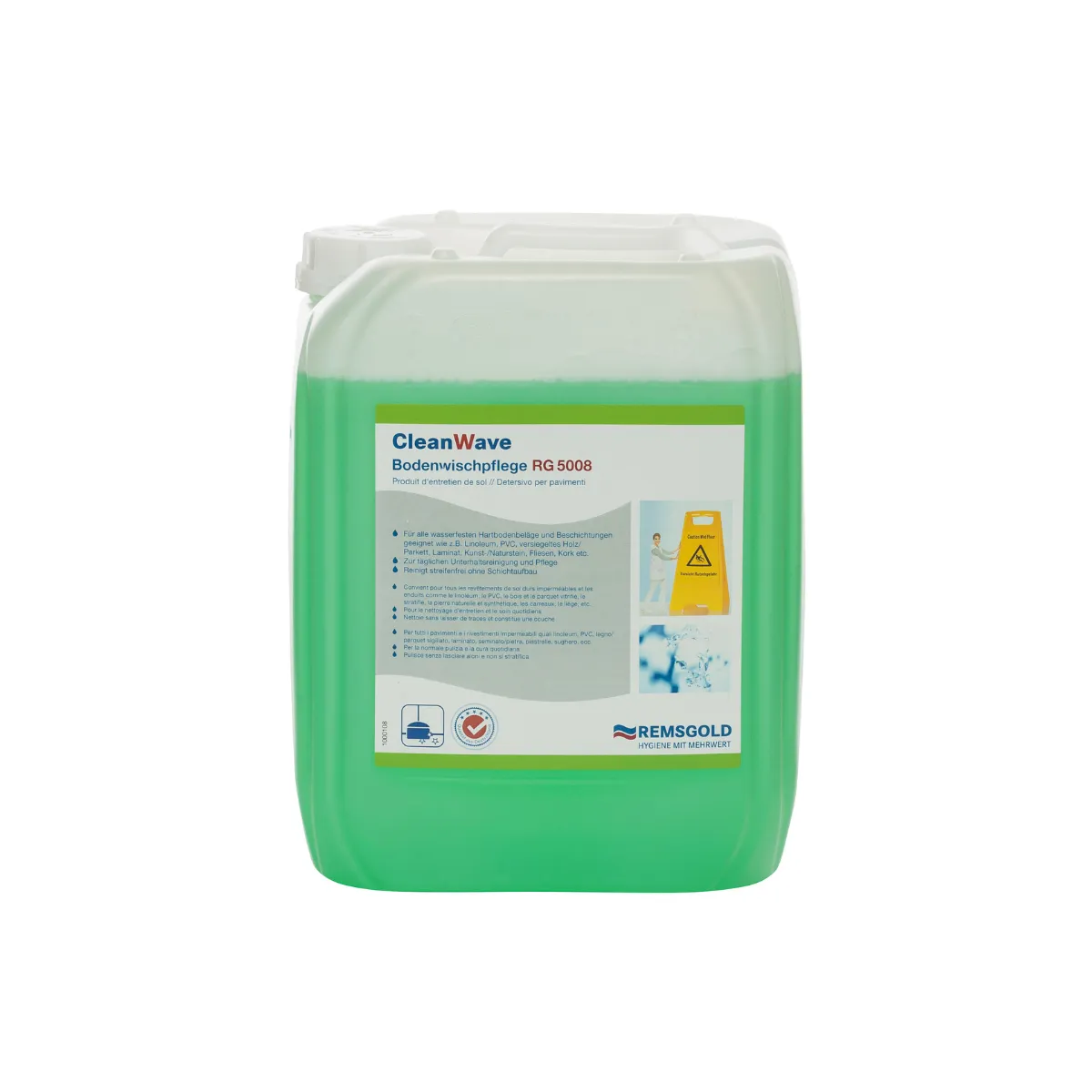 CLW Bodenwischpflege RG 5008, 10 kg Kanister