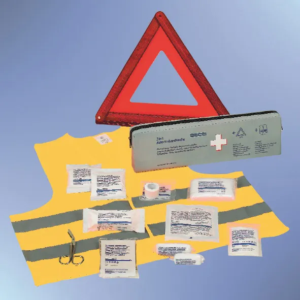 3in1 Klassik Verbandtasche grau