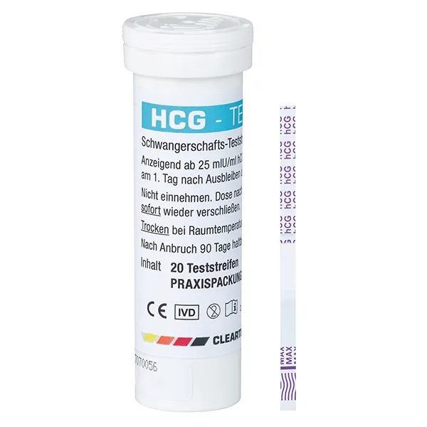 Cleartest Schwangerschaftstest AP 20 Praxisdispenser