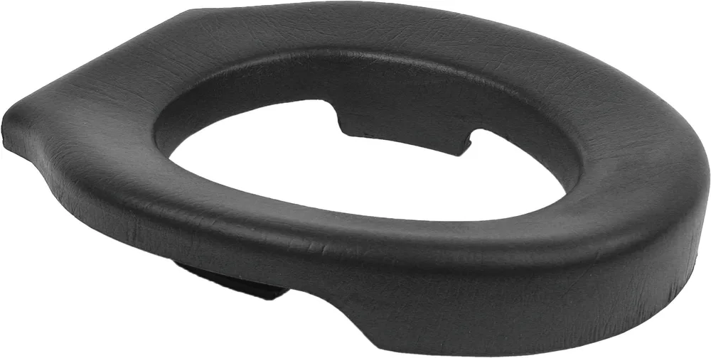 Toilettensitzauflage, schwarz
