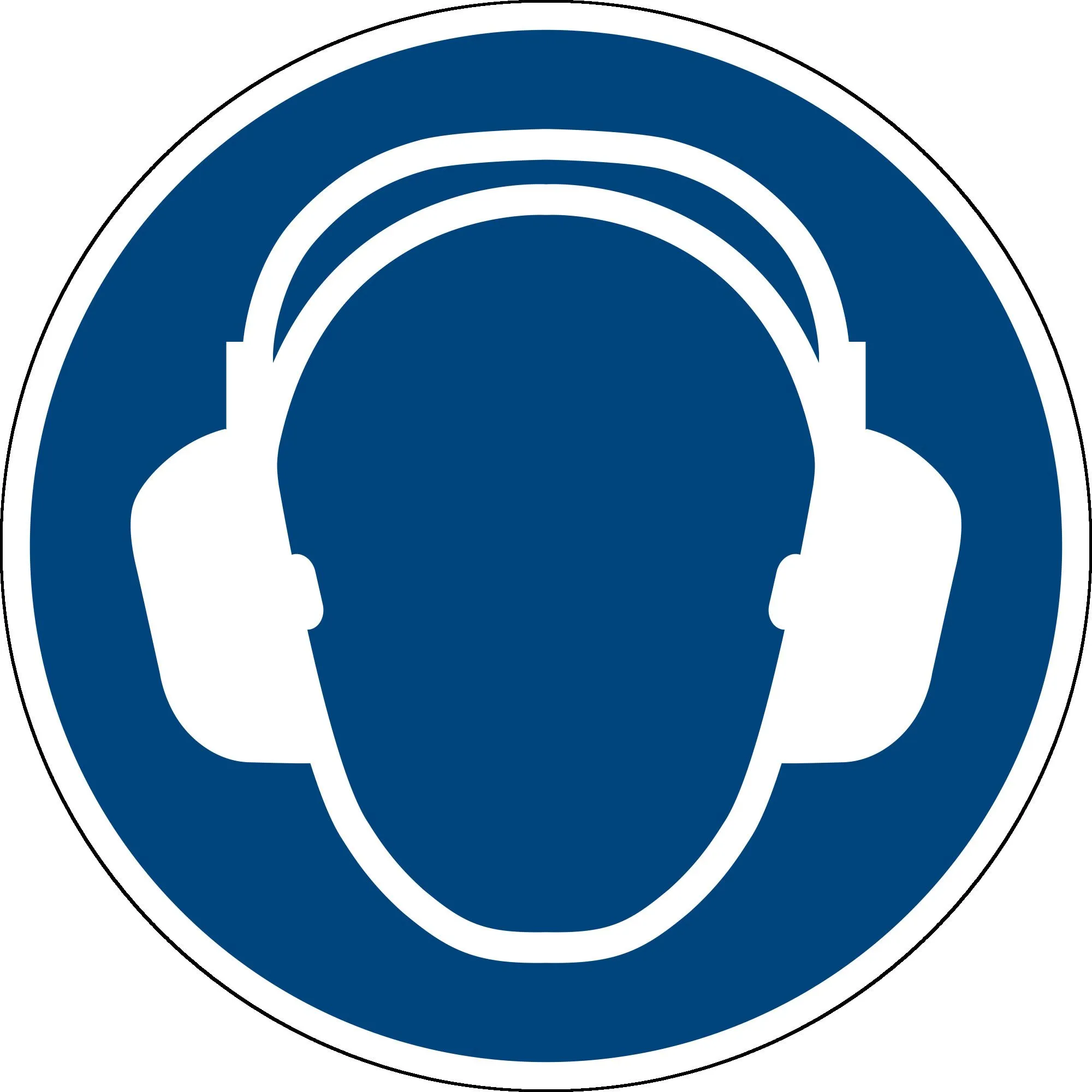 Gebotsschild „Gehörschutz“ 200 mm X