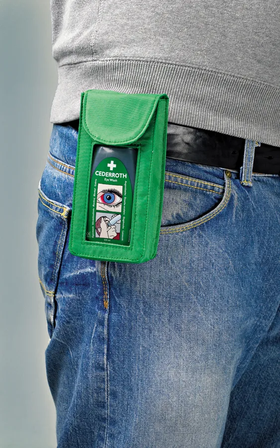 Augendusche im Taschenformat