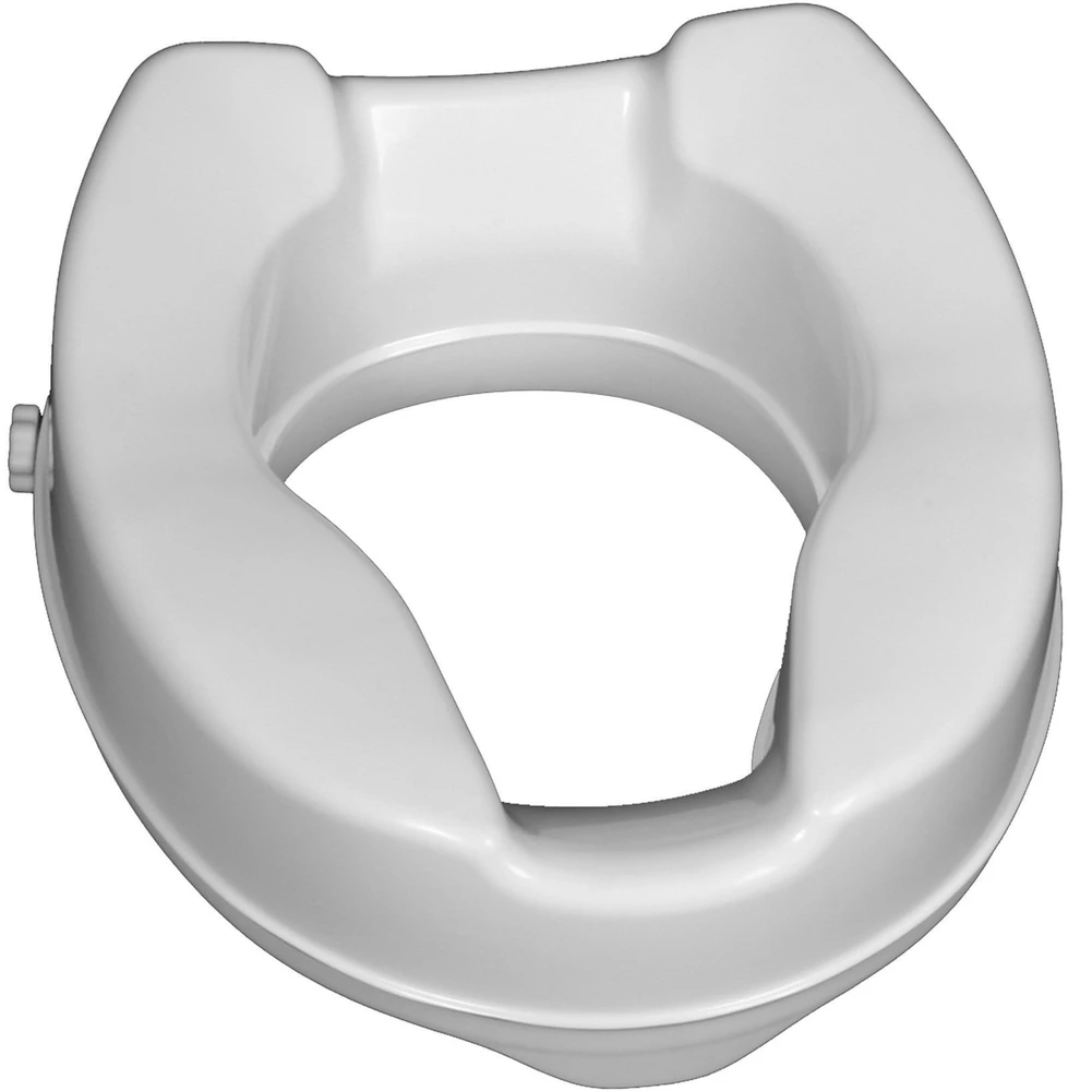 Toilettensitzerhöhung, ohne Deckel, 15 cm