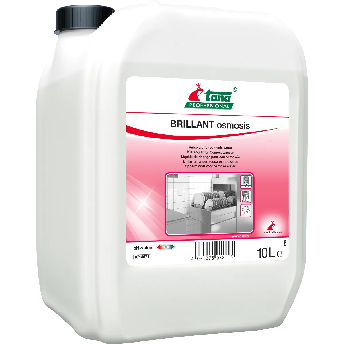 BRILLANT osmosis Klarspüler für Osmosewasser