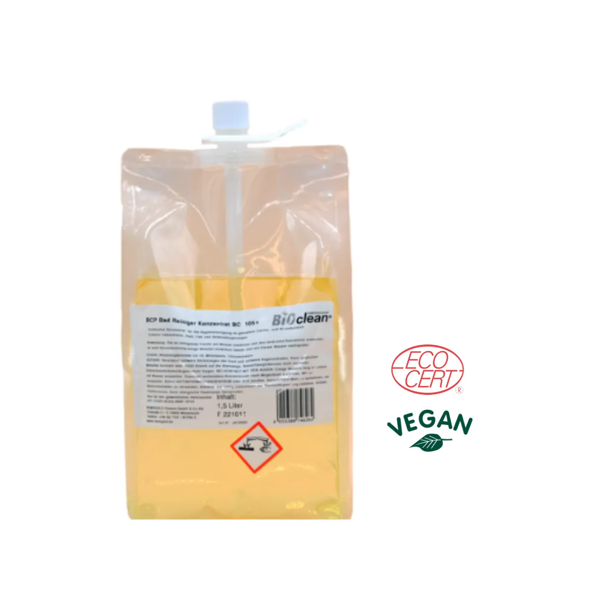 BCP Bad-Reiniger Konzentrat BC 105+, 1,5 l Beutel
