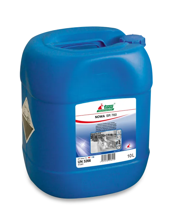 NOWA SR 760  Alkalischer Industrie-Schaumreiniger ohne Chlor