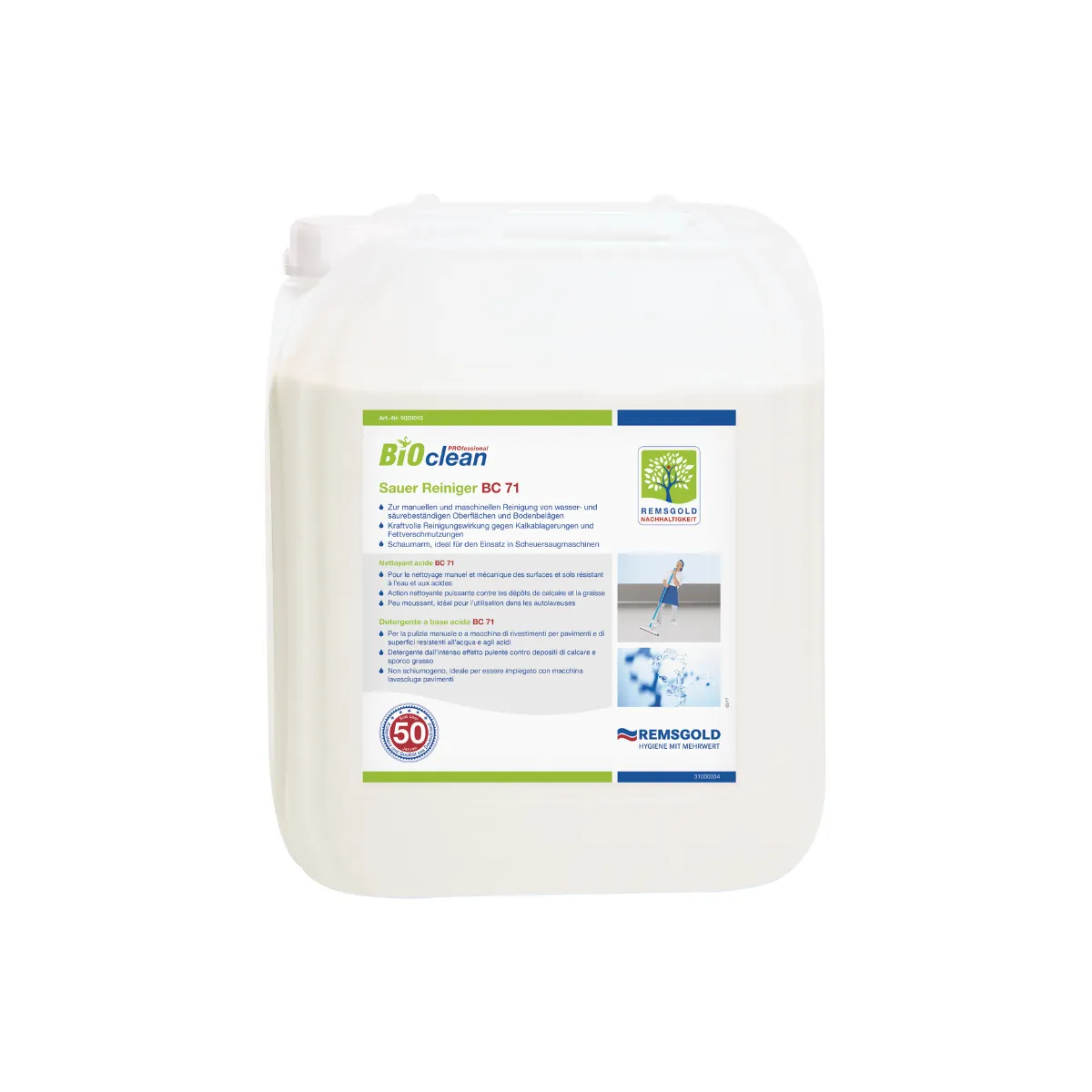 BCP Saurer Reiniger BC 71, 12 kg Kanister