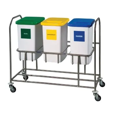 3-fach Sammler mit 3 Behältern