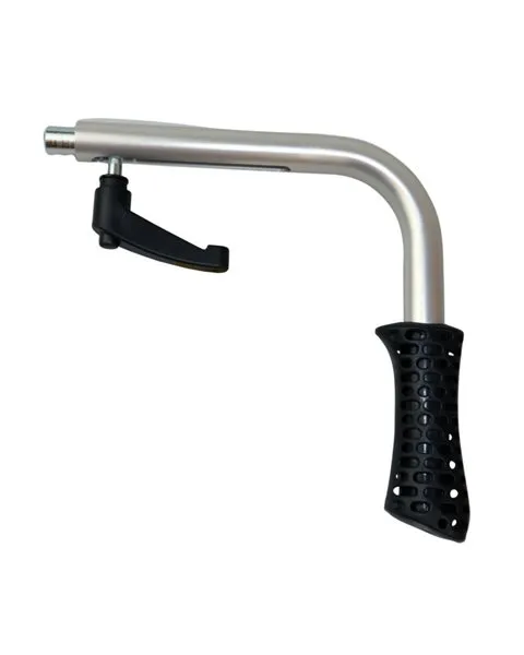 Abnehmbarer Schiebegriff, komplett mit Gummigriff und Rohr