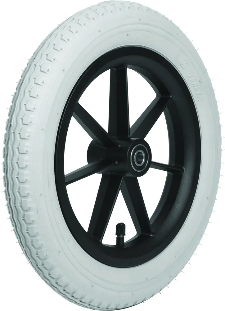 12 1/2" x 2 1/4" Flexel Rad mit 37/48 mm versetzte Nabe