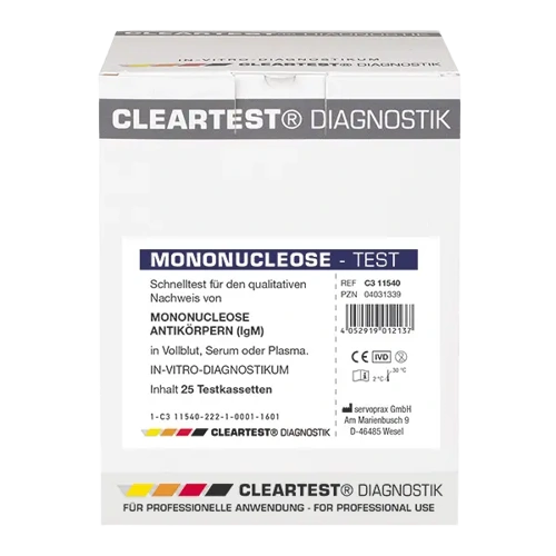 Cleartest Mononucleose Vollblut 10 Stk