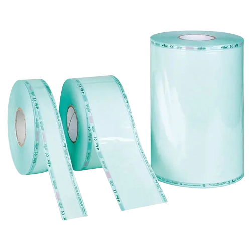 Autoclav-Klarsichtrolle mit Falte 200mm x 100mm