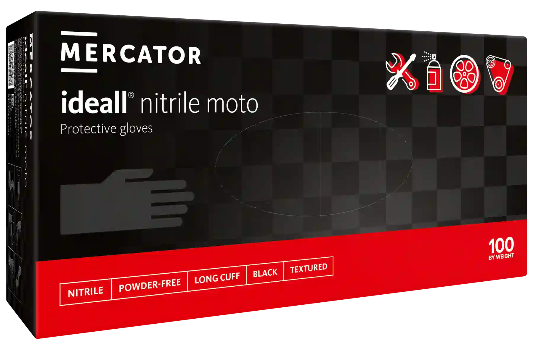 Mercator ideall nitrile moto High-Tech-Handschuh