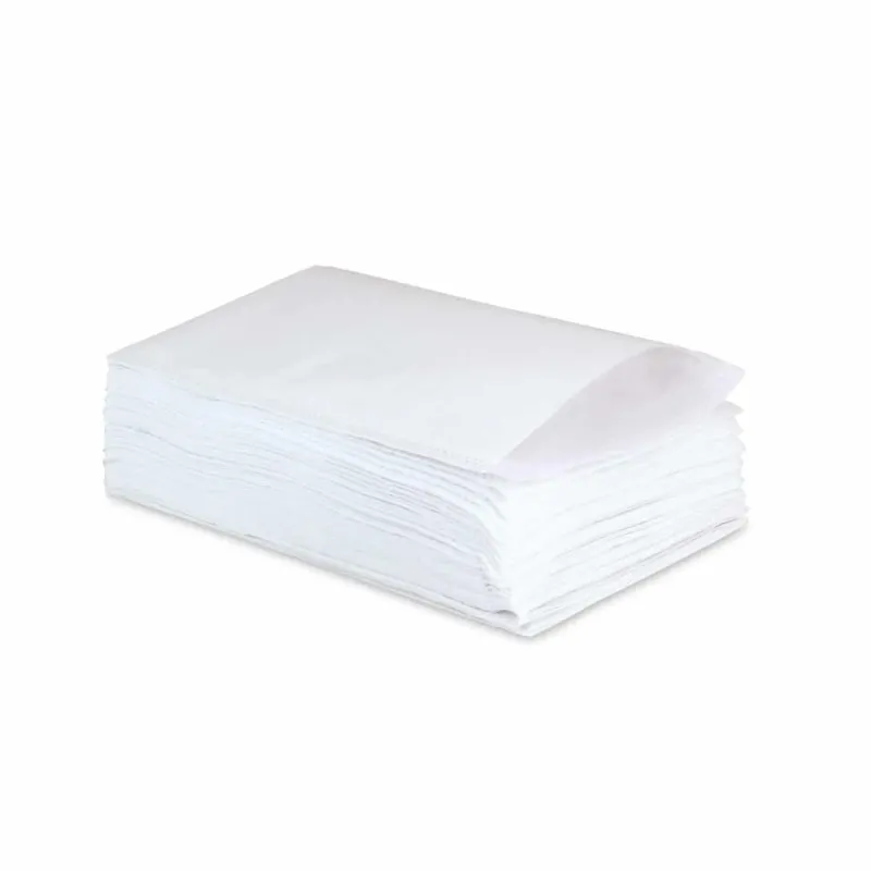 Unisan DeLuxe Waschhandschuhe, weiss, 15.5 x 23 cm