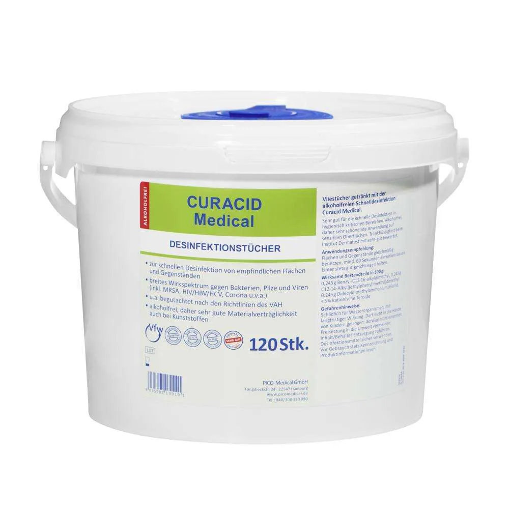 CURACID MEDICAL Desinfektionstücher