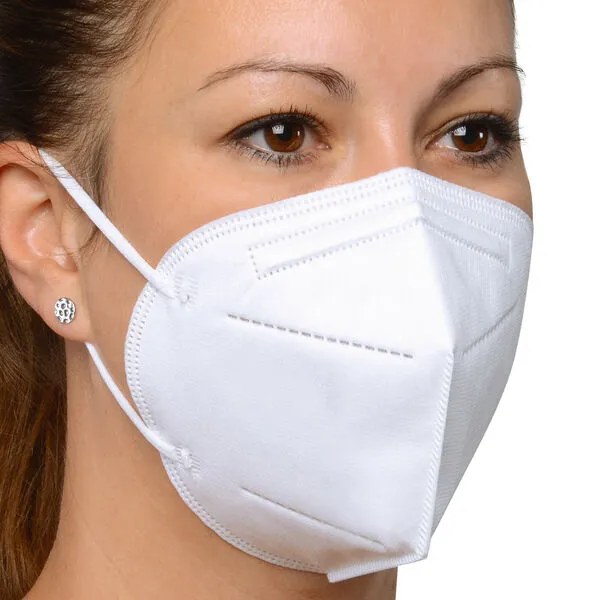 Faltmaske FFP2 nach EN 149 weiß 10 Stück